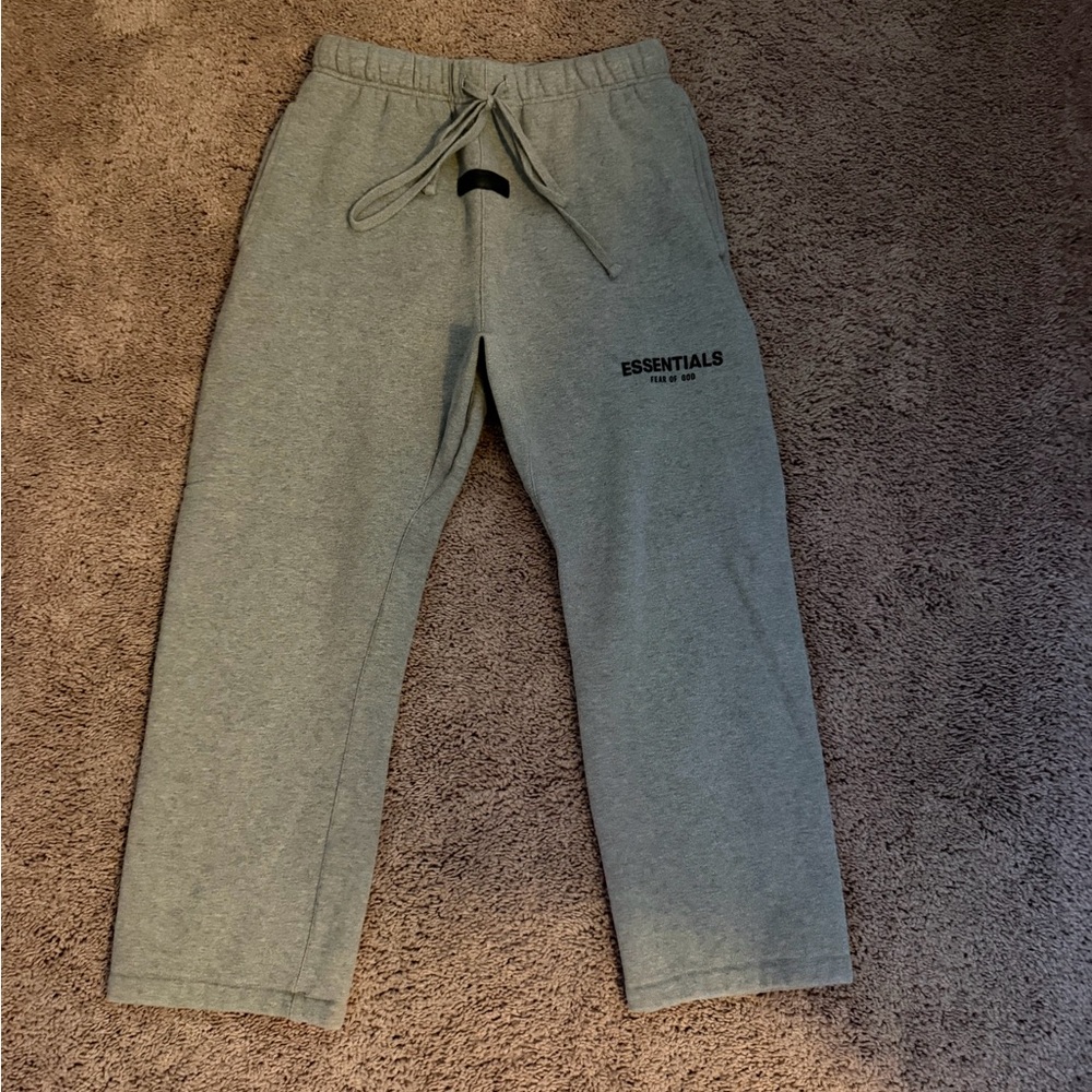Fear of God Essentials Heather Gray Sweatpants